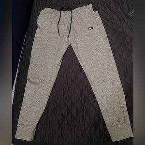 Grey Nike jogger sweatpants